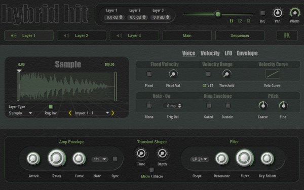 Hybrid Hit for HALion